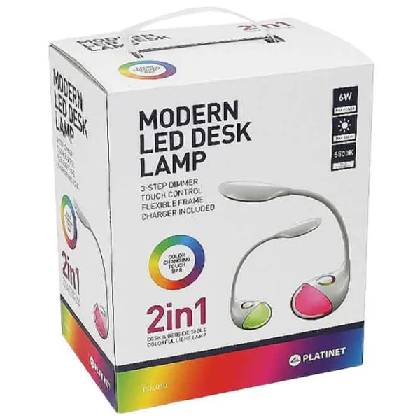 Lampă de masă Platinet PDLQ10 White photo 3