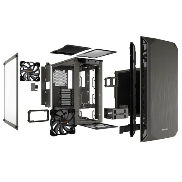 Carcasă Be quiet! Pure Base 500 Mid Tower / Gray photo 9 Carcasă Be quiet! Pure Base 500 Mid Tower / Gray photo 9