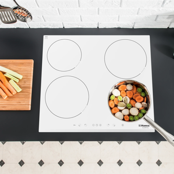 Plită încorporabilă cu inducție Hansa BHIW67323 White photo 6