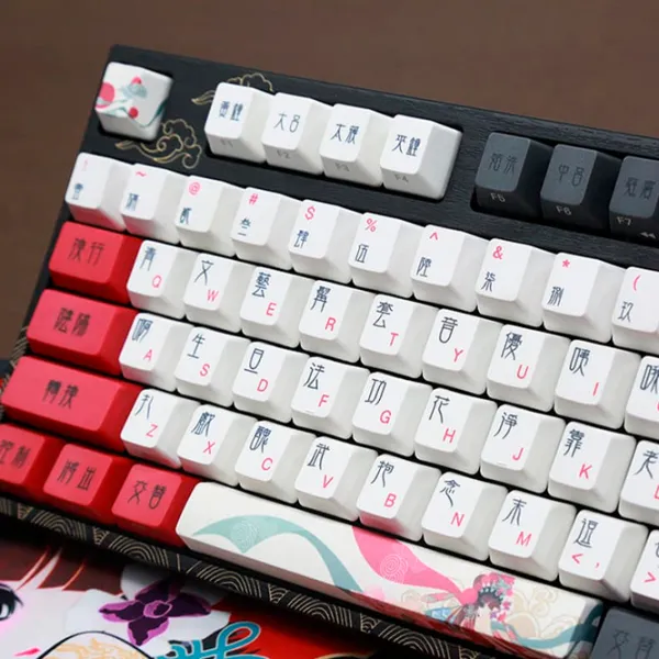 Tastatură Varmilo MA108M V2 Beijing Opera Cu fir/ Black photo 3