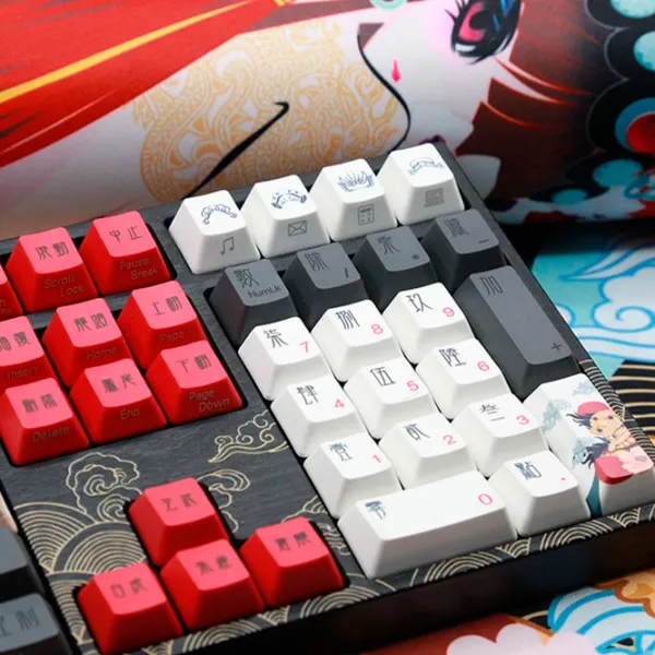 Tastatură Varmilo MA108M V2 Beijing Opera Cu fir/ Black photo 5
