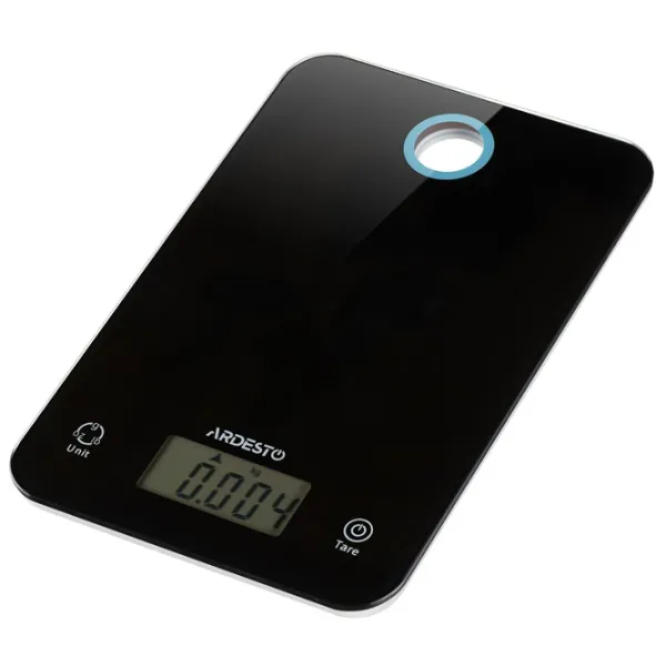 Cântar de bucătărie Ardesto SCK-839B Black photo 5