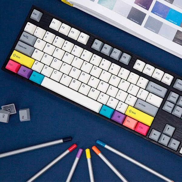Tastatură Varmilo MA108M V2 CMYK Cu fir/ Black photo 7