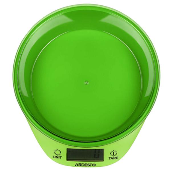 Cântar de bucătărie Ardesto SCK-900BGR Green photo 6