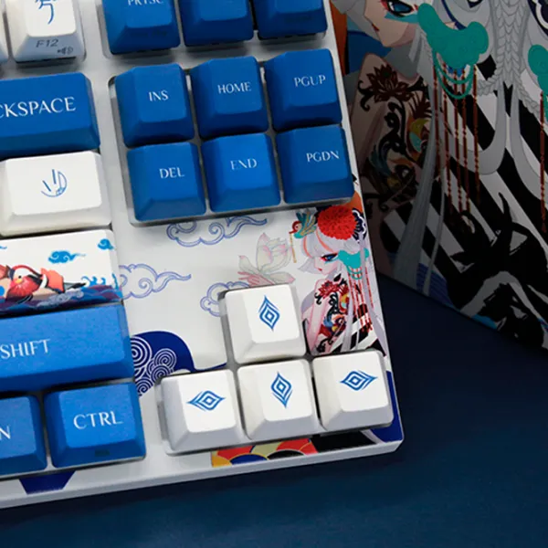 Tastatură Varmilo VA87M Lovebirds-I Cu fir/ White photo 3
