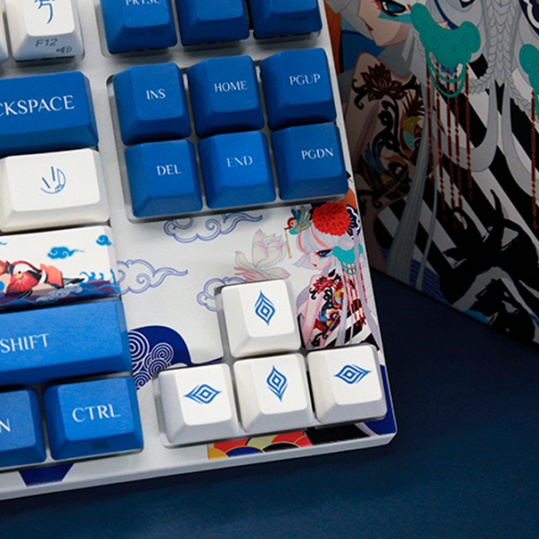Tastatură Varmilo VA87M Lovebirds-I Cu fir/ White photo 3