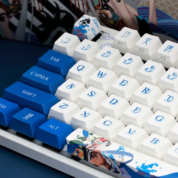 Tastatură Varmilo VA87M Lovebirds-I Cu fir/ White photo 4
