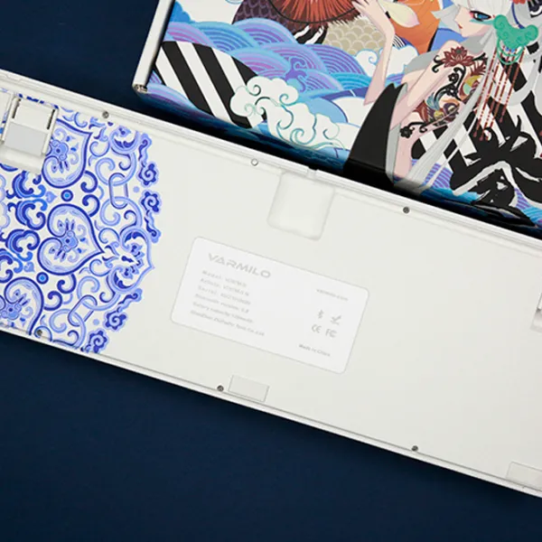 Tastatură Varmilo VA87M Lovebirds-I Cu fir/ White photo 5