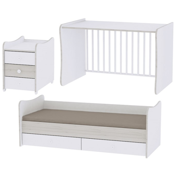 Детская кровать Lorelli BED MAXI PLUS NEW (10150300037) 0 месяцев - 14 лет/ Белый photo 2 Детская кровать Lorelli BED MAXI PLUS NEW (10150300037) 0 месяцев - 14 лет/ Белый photo 2