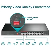 Switch TP-Link TL-SL1226P Серый photo 4