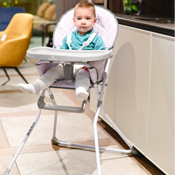 Scaun de masă Lorelli Cookie (10100242312) Clasic/ 6 luni / Beige  photo 4