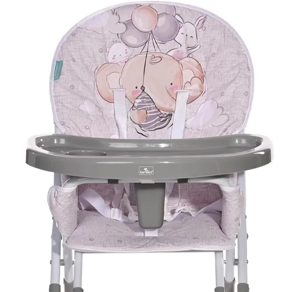 Scaun de masă Lorelli Cookie (10100242313) Clasic/ 6 luni / Gray  photo 3 Scaun de masă Lorelli Cookie (10100242313) Clasic/ 6 luni / Gray  photo 3