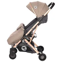 Детская коляска Lorelli Myla 10021592182/ Бежевый photo 3