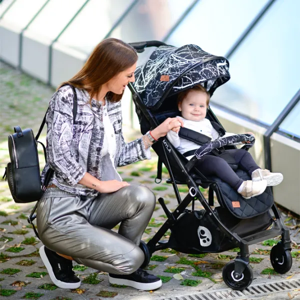 Детская коляска Lorelli Myla 10021592182/ Бежевый photo 5