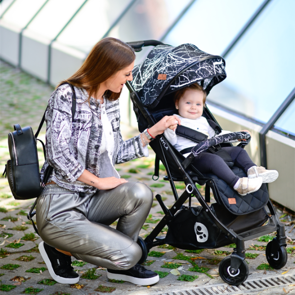 Детская коляска Lorelli Myla 10021592182/ Бежевый photo 5