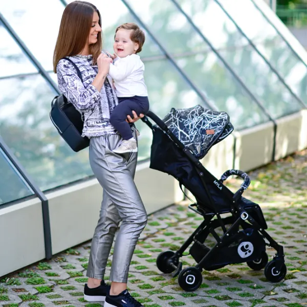 Детская коляска Lorelli Myla 10021592182/ Бежевый photo 6