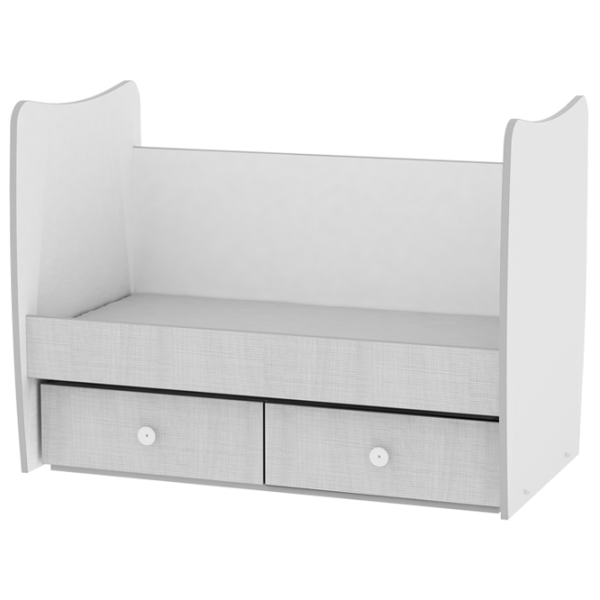 Детская кровать Lorelli BED MATRIX NEW (10150490033) 0 месяцев - 4 года/ Белый photo 3 Детская кровать Lorelli BED MATRIX NEW (10150490033) 0 месяцев - 4 года/ Белый photo 3