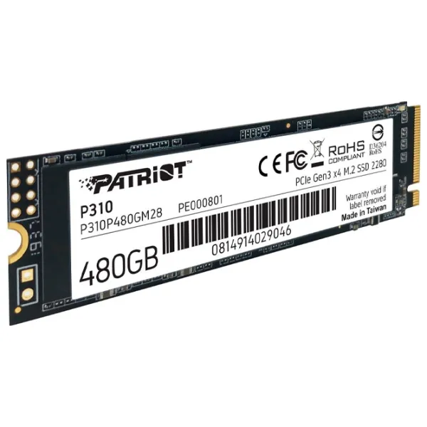SSD Patriot P310 480 ГБ M.2 photo 2