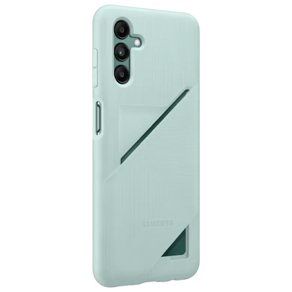 Husă pentru smartphone Samsung Galaxy A04s Samsung/ Card Slot/ TPU/ Green photo 3