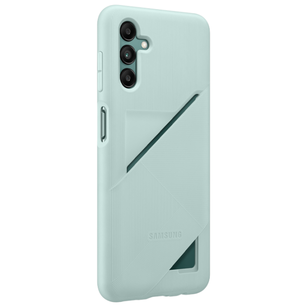 Husă pentru smartphone Samsung Galaxy A04s Samsung/ Card Slot/ TPU/ Green photo 3