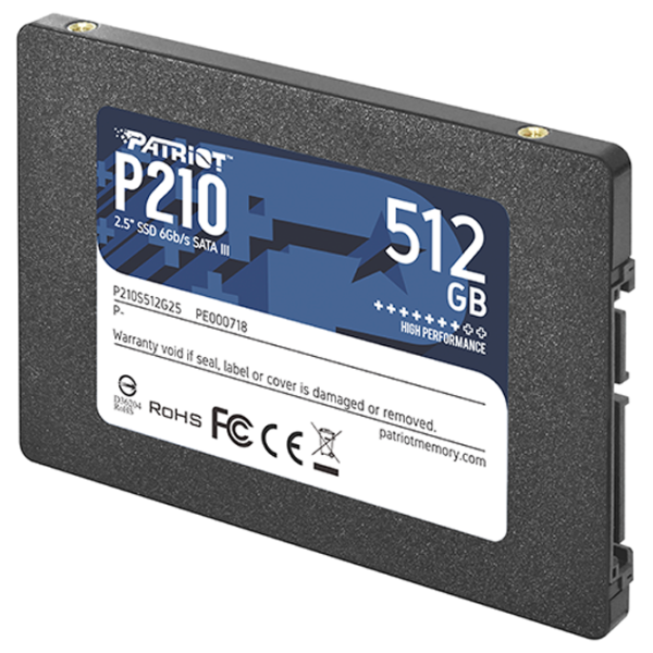 SSD Patriot P210 512 ГБ 2.5'' photo 2