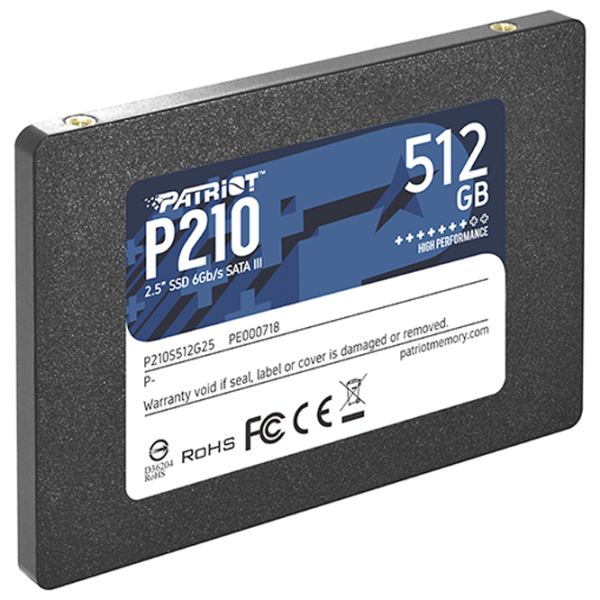 SSD Patriot P210 512 ГБ 2.5'' photo 3
