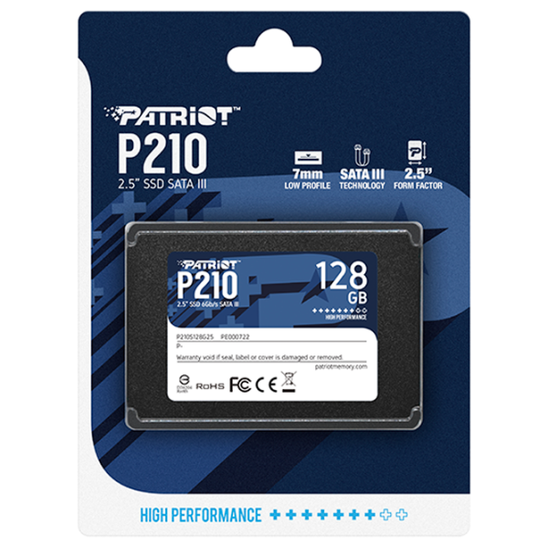 SSD Patriot P210 128 ГБ 2.5'' photo 5