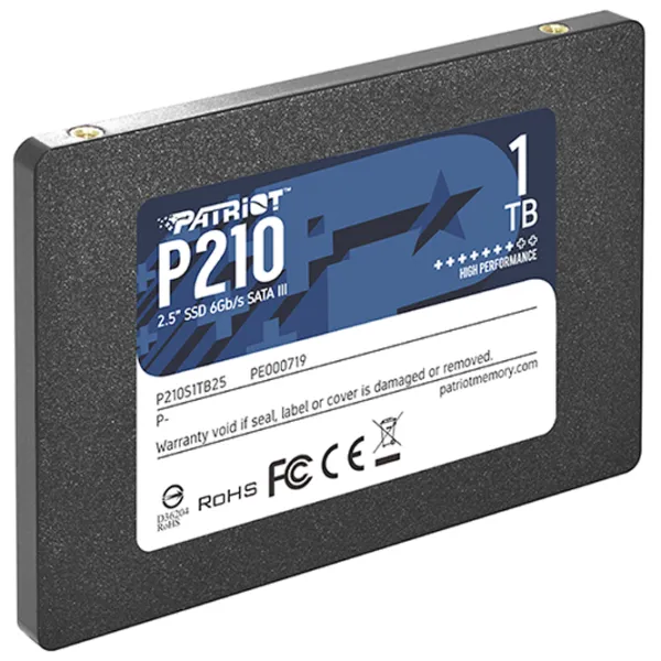 SSD Patriot P210 1 ТБ 2.5'' photo 3