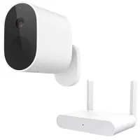 Cameră de supraveghere Xiaomi Mi Wireless Outdoor Security (MWC14) + Gateway Fără fir/ White photo 5
