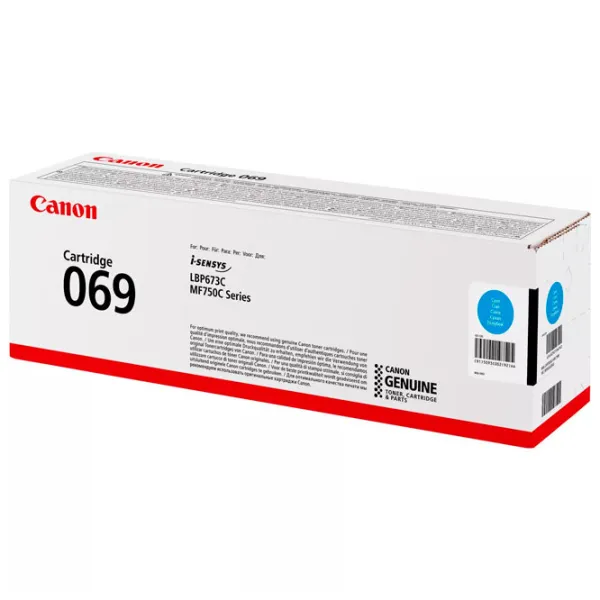 Картридж Canon CRG-069 Cyan/ Original/ Лазер photo 2