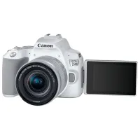 Cameră foto Canon EOS 250D Kit CMOS/ White photo 2