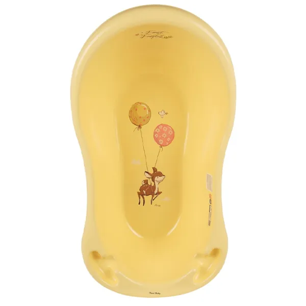 Детская ванночка Tega Baby FF-005-109 для девочек/ 0 - 36 месяцы/ Желтый photo 3