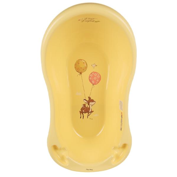 Детская ванночка Tega Baby FF-005-109 для девочек/ 0 - 36 месяцы/ Желтый photo 3