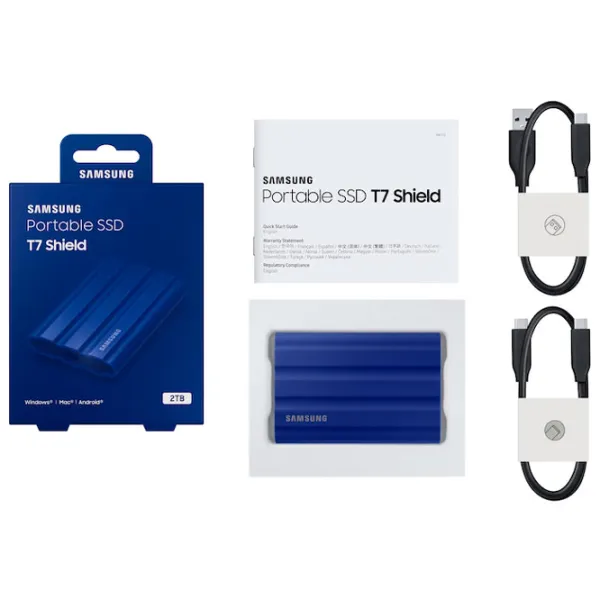 SSD Samsung T7 Shield 1 ТБ Синий photo 7