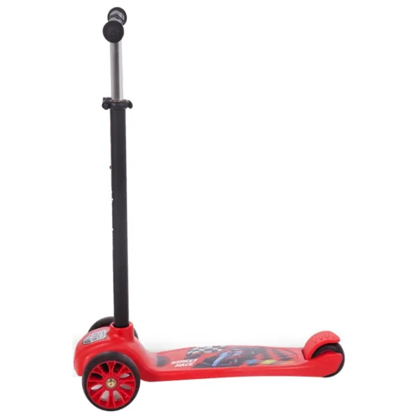 Детский трёхколёсный самокат Kikka Boo Makani Street Race (31006010040) 50 кг/ Красный photo 2