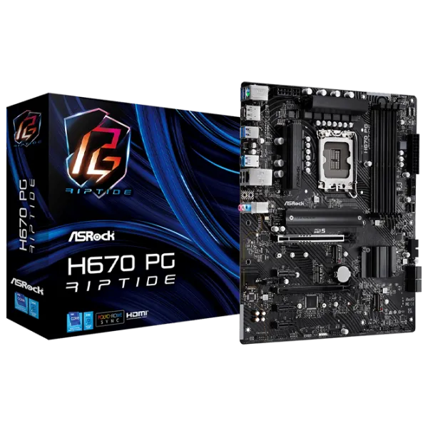 Материнская плата ASRock H670 PG RIPTIDE ATX/ Intel H670 photo 5
