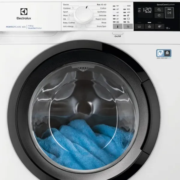 Mașină de spălat Electrolux EW6SN406BI 6 kg / 1000 rpm / White photo 3 Mașină de spălat Electrolux EW6SN406BI 6 kg / 1000 rpm / White photo 3