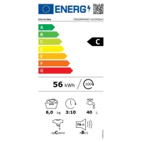 Mașină de spălat Electrolux EW6SN406WI 6 kg / 1000 rpm / White photo 5