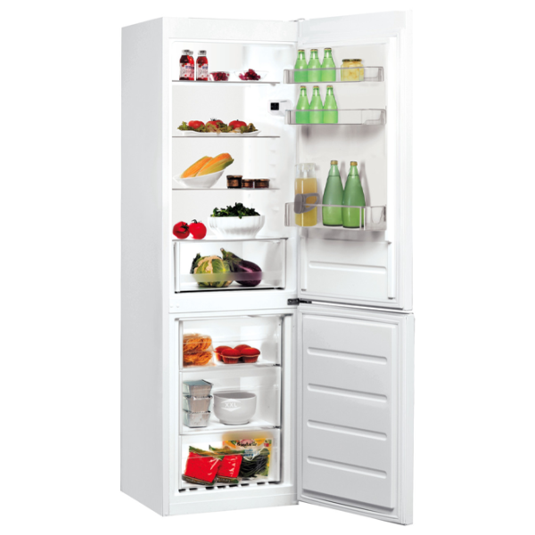 Frigider Indesit LI8 SN2E W cu congelator jos 328 l / 188.9 cm / White photo 2
