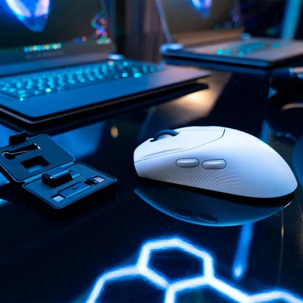 Mouse Dell Alienware Tri-Mode AW720M Bluetooth, USB/ White photo 2