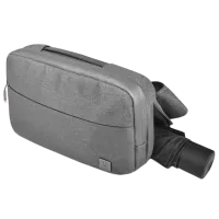 Geantă organizer WIWU Alpha Crossbody Poliester/ Gray photo 4