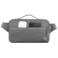 Geantă organizer WIWU Alpha Crossbody Poliester/ Gray photo 6