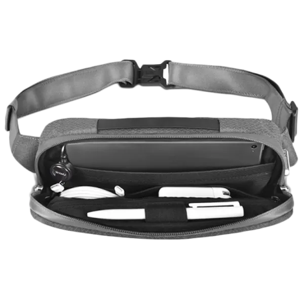 Geantă organizer WIWU Alpha Crossbody Poliester/ Gray photo 7
