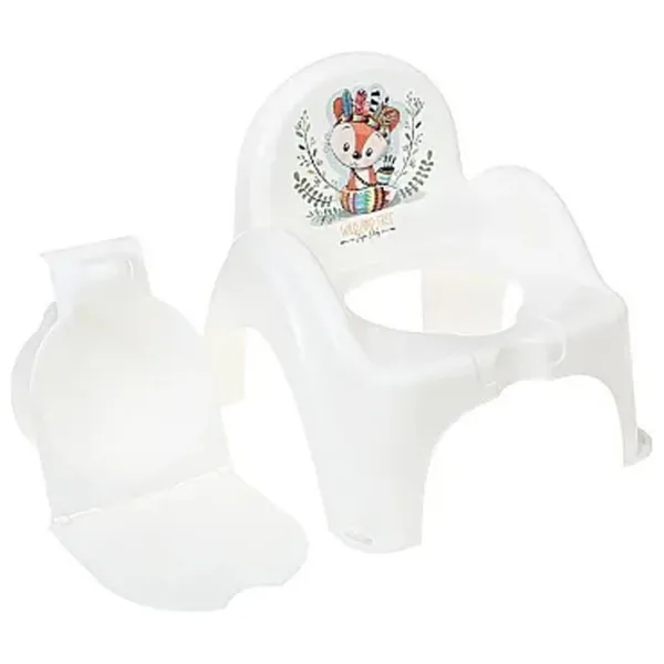 Горшок Tega Baby Wild&Free DZ-007-103 Унисекс/ 12+ месяцев/ Белый photo 6