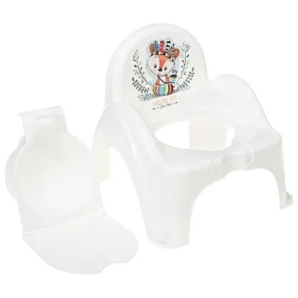 Горшок Tega Baby Wild&Free DZ-007-103 Унисекс/ 12+ месяцев/ Белый photo 6