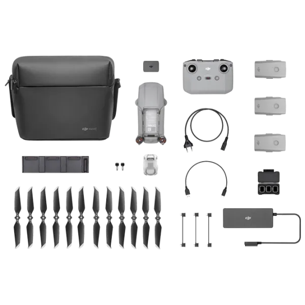 Dronă DJI Mavic Air 2 Fly More Combo Personal / Gray photo 7