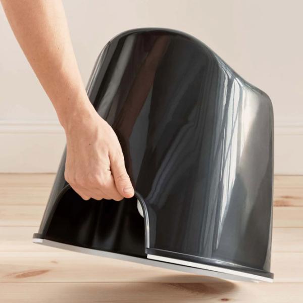 Oliță BabyBjorn Potty Chair Powder 055256A pentru băieți/ 12+ luni/ Black photo 4