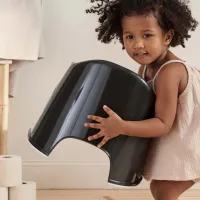 Oliță BabyBjorn Potty Chair Powder 055256A Pentru băieți / 12+ luni / Black photo 5