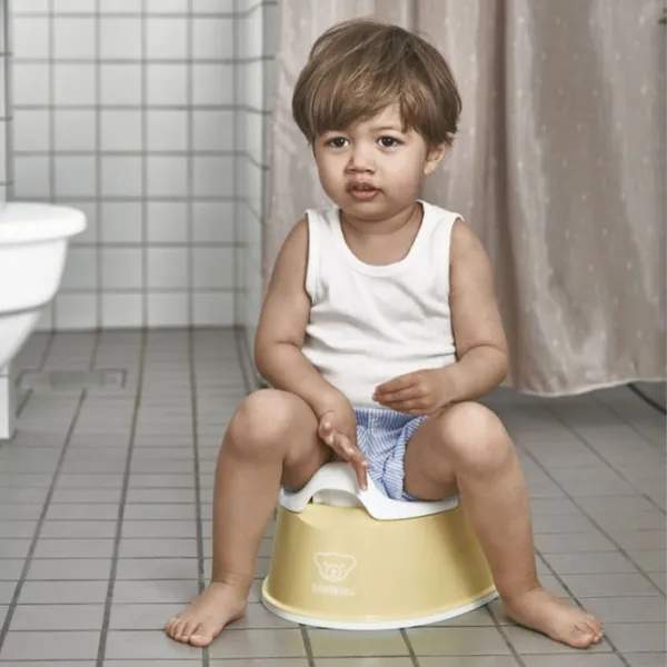 Oliță BabyBjorn Smart Potty Powder 051266A pentru fetițe/ 12+ luni/ Yellow photo 2