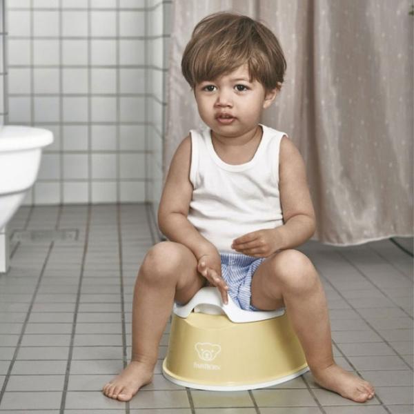 Oliță BabyBjorn Smart Potty Powder 051266A pentru fetițe/ 12+ luni/ Yellow photo 2